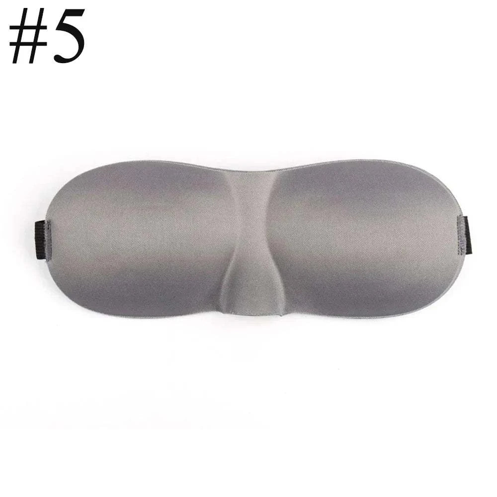 3D Contoured Sleep Mask - Lightweight, Adjustable & 100% Light Blocking - Serenity Factory