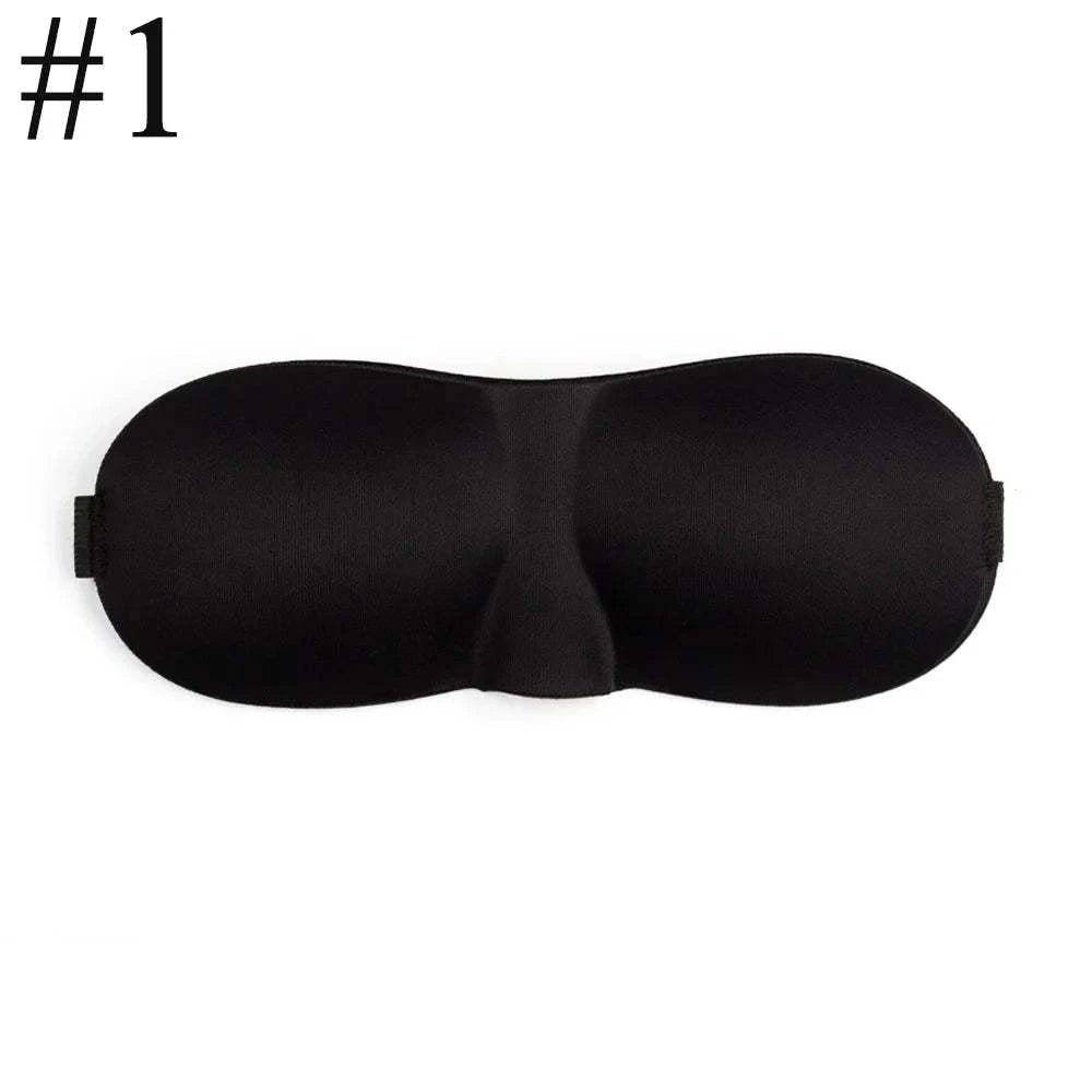 3D Contoured Sleep Mask - Lightweight, Adjustable & 100% Light Blocking - Serenity Factory