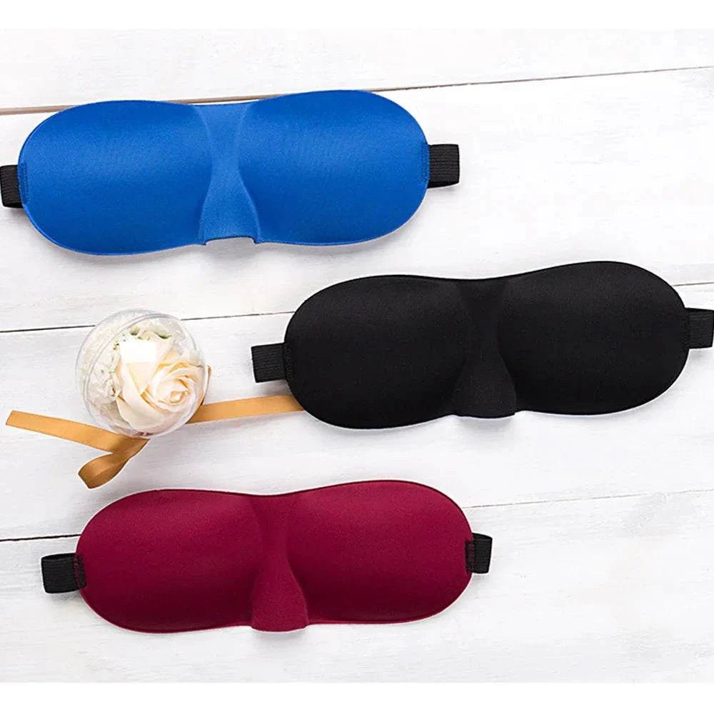 3D Contoured Sleep Mask - Lightweight, Adjustable & 100% Light Blocking - Serenity Factory