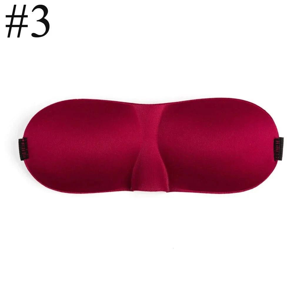 3D Contoured Sleep Mask - Lightweight, Adjustable & 100% Light Blocking - Serenity Factory