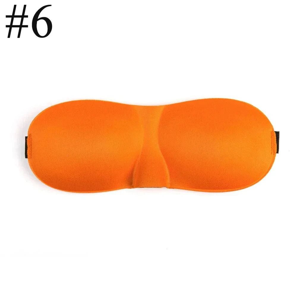 3D Contoured Sleep Mask - Lightweight, Adjustable & 100% Light Blocking - Serenity Factory