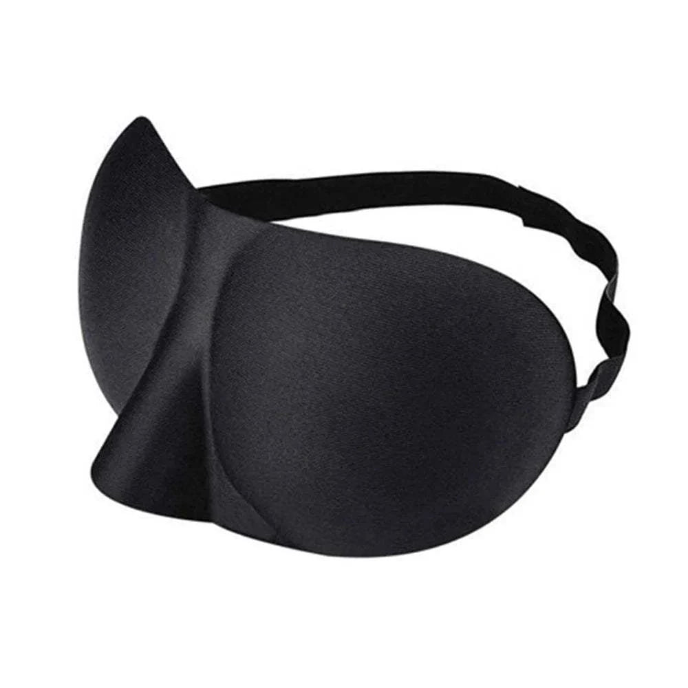 3D Contoured Sleep Mask - Lightweight, Adjustable & 100% Light Blocking - Serenity Factory