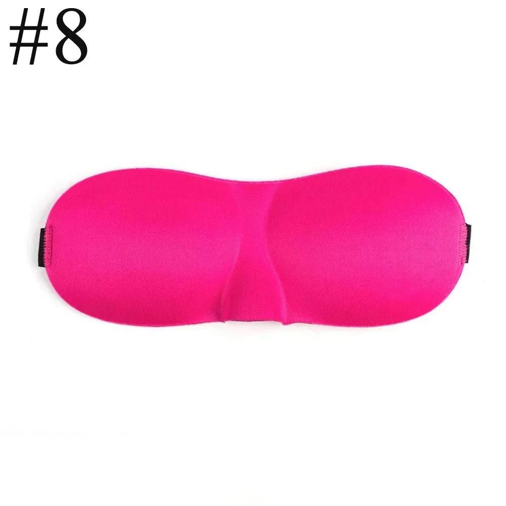 3D Contoured Sleep Mask - Lightweight, Adjustable & 100% Light Blocking - Serenity Factory