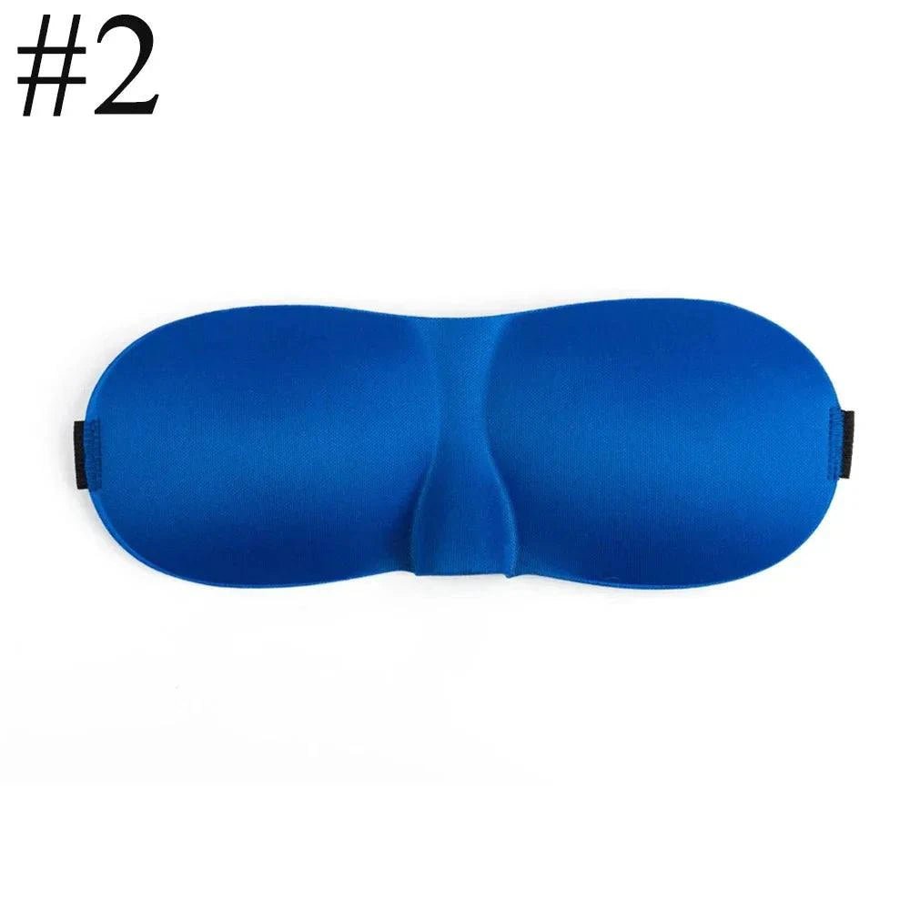 3D Contoured Sleep Mask - Lightweight, Adjustable & 100% Light Blocking - Serenity Factory