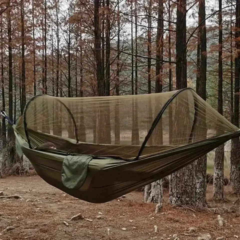 Hammock Reversible. with Mosquito Net. Single/Double - 6 colors - Serenevi