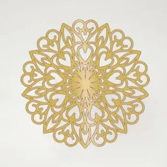 Lotus Mandala for Zen Vibes - Metal Wall Art - Serenity Factory US
