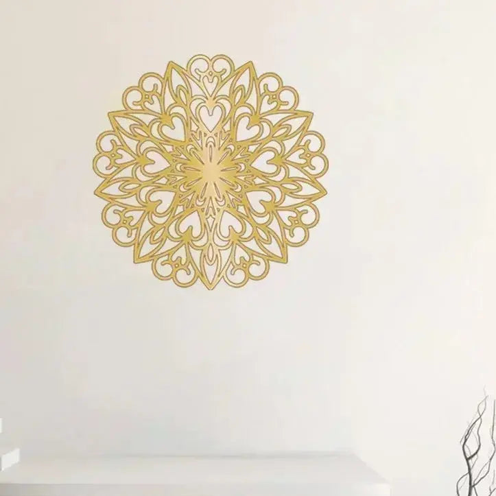 Lotus Mandala for Zen Vibes - Metal Wall Art - Serenity Factory US