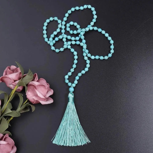 Gemstone Knotted Malas - Choose between 10 stones and energies - Serenity Factory