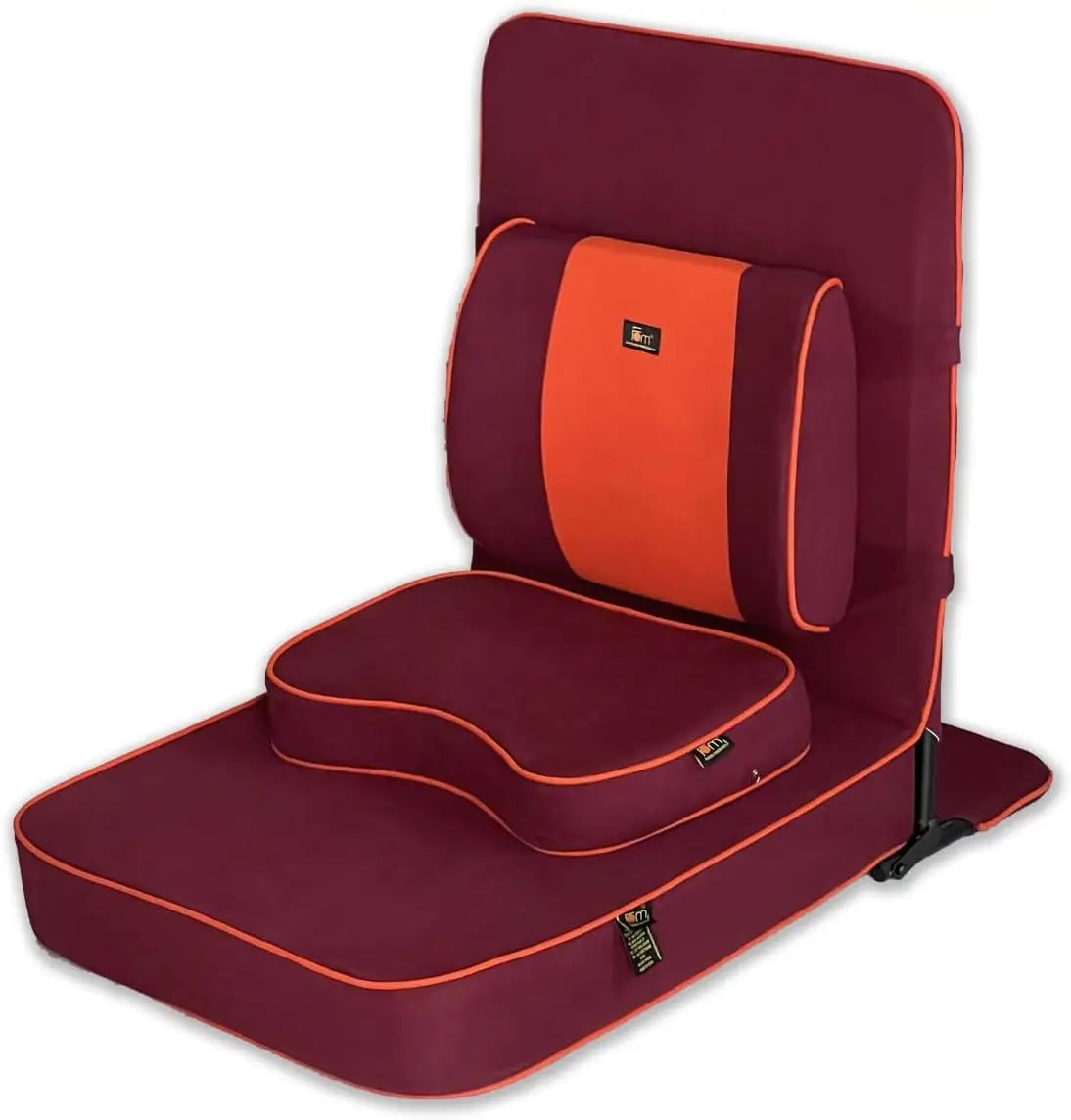 Premium Meditation Chair, Adjustable Back Support, Cushion and Meditation Block