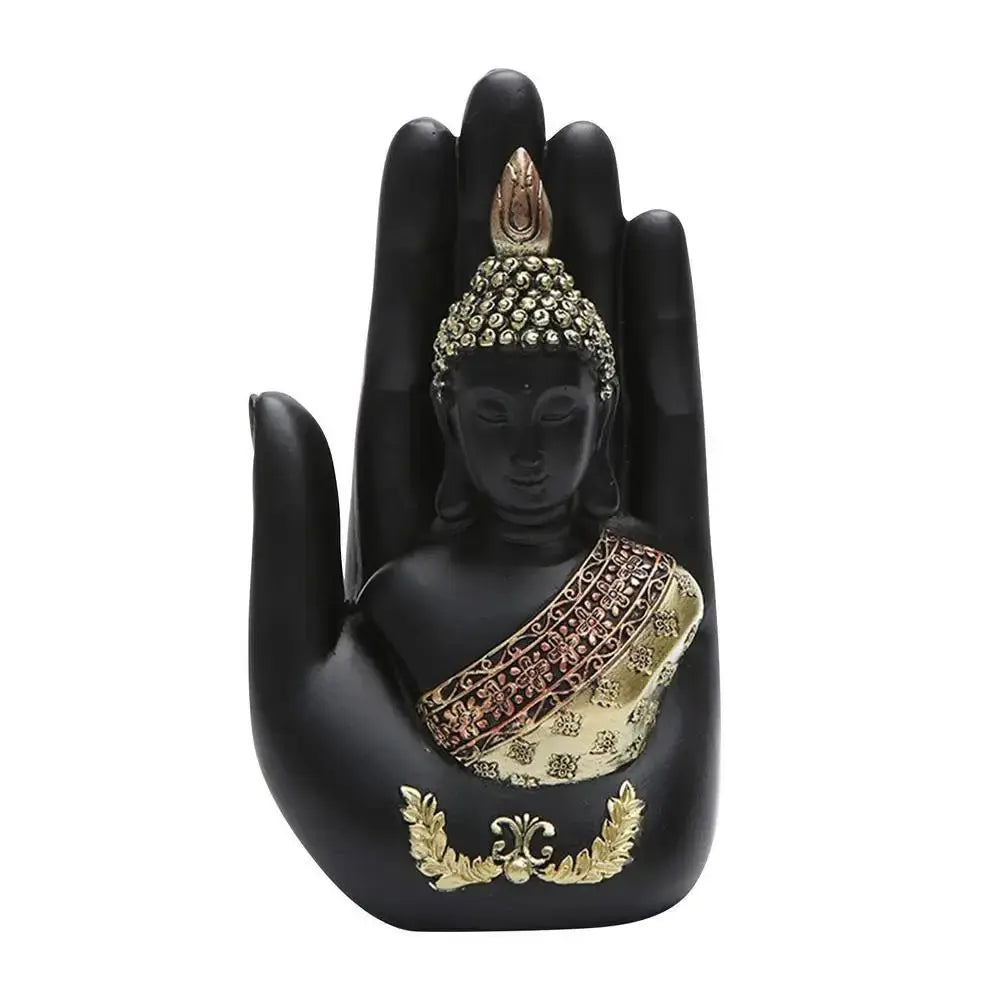 Standing Buddha in Hand Statue – Bring Peace to Your Space - Serenity Factory US