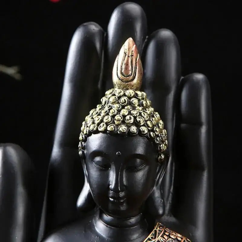 Standing Buddha in Hand Statue – Bring Peace to Your Space - Serenity Factory US