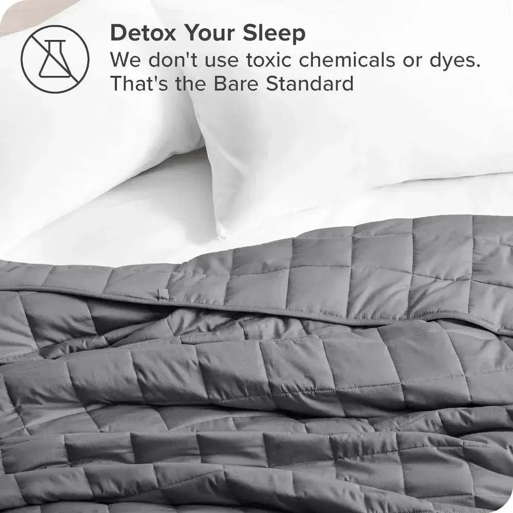 Ultimate Comfort: 30 lbs Relaxing Weighted Blanket – King Size - Serenity Factory