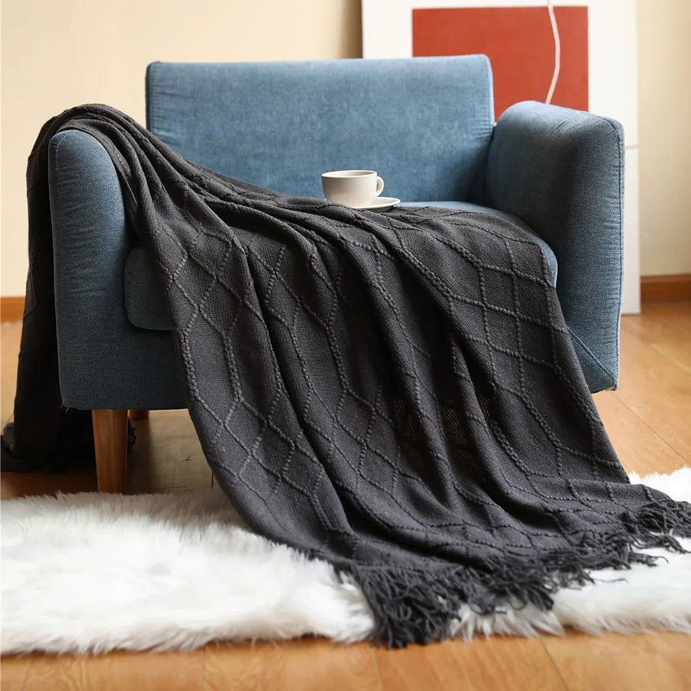 Cozy throw, Lightweight Soft, 12 colors - Serenity Factory