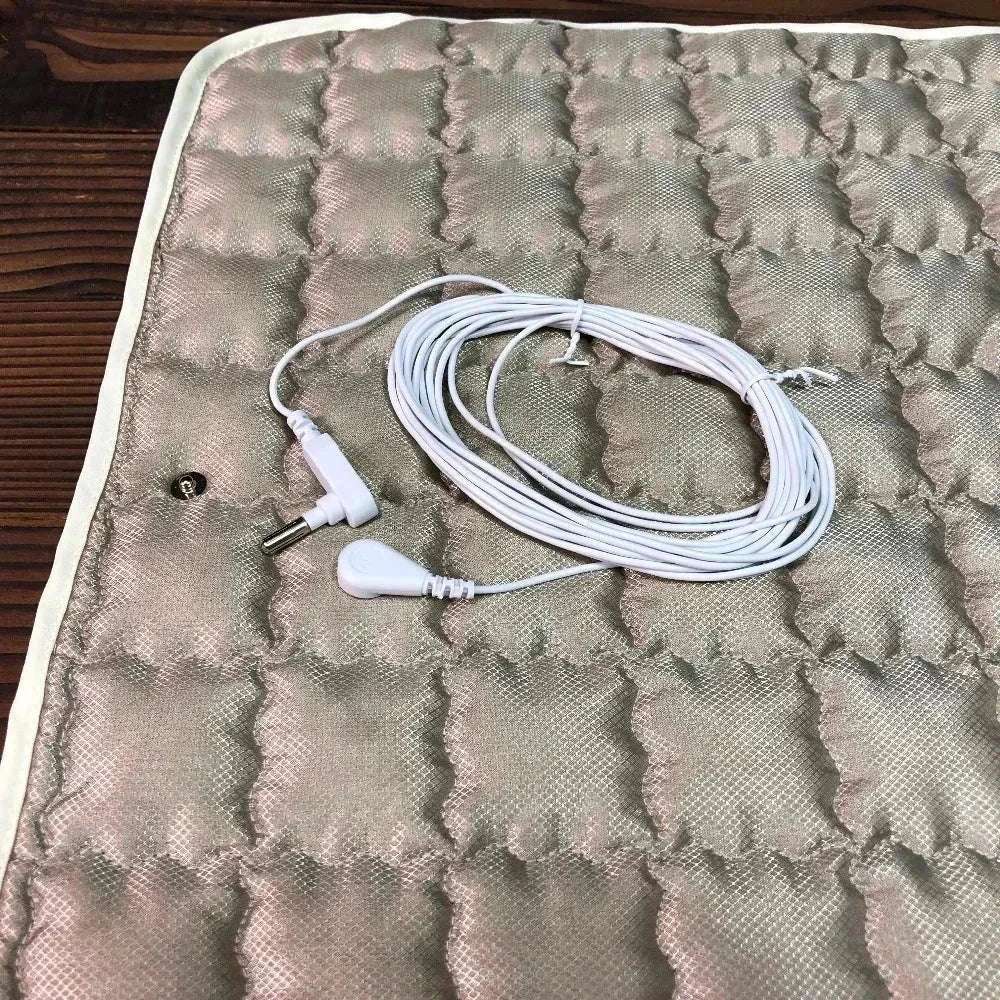 Earthing Silver Pad/Throw - EMF Protection, Conductive Grounding Mat - Serenity Factory