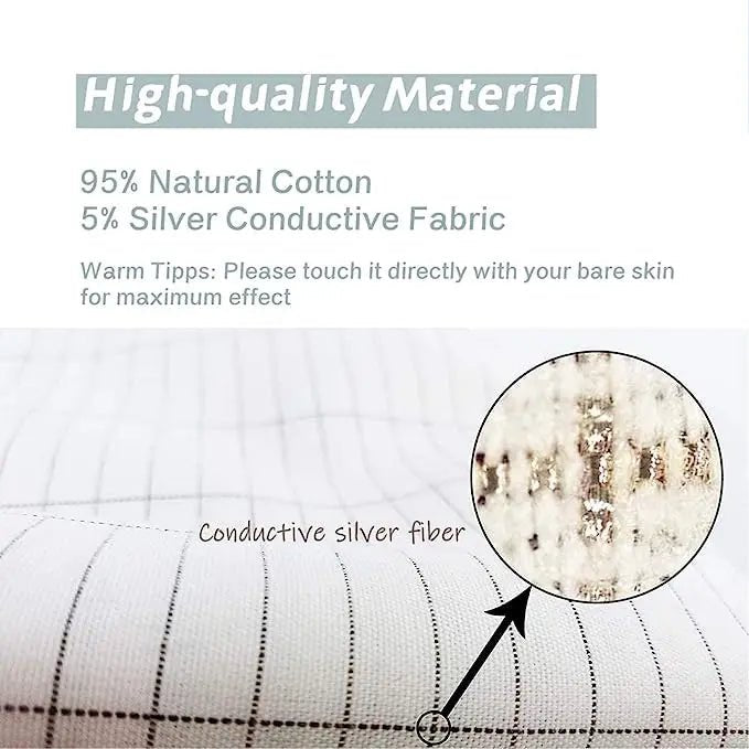 Grounding Organic Crib Sheet - Green, Blue or White - Small 27x52in - Serenity Factory