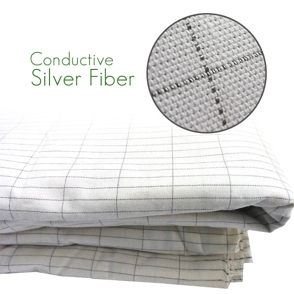 Grounding Sheets 100% organic cotton, silver fiber – Sleep Better, Heal Faster - Serenity Factory