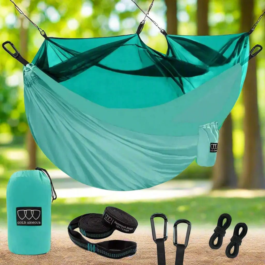 Hammock with Bug Net – Double Outdoor Hammock - Serenity Factory