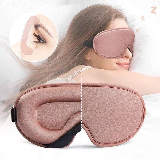 Silk Sleeping Mask Soft Smooth Sleep Mask For Eyes Travel Shade Cover Rest Relax Sleeping Blindfold Eye Cover Sleeping Aid - Serenity Factory