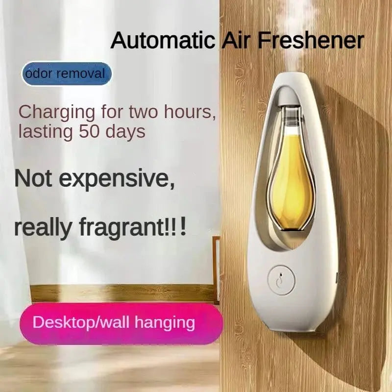 Ultrasonic Aroma Diffuser – Wall - Mount or Desktop, Cordless &amp; Soothing - Serenity Factory
